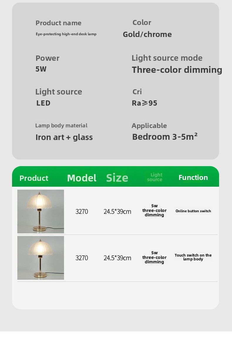 Luminária de mesa pequena de luxo com pétalas, para quarto de menina, atmosfera romântica, criativa e simples de alta qualidade_voghion.com