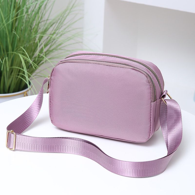 Borsa a tracolla multistrato per donna 2024, nuova borsa a tracolla in nylon Oxford da donna, in tela, casual, piccola_voghion.com