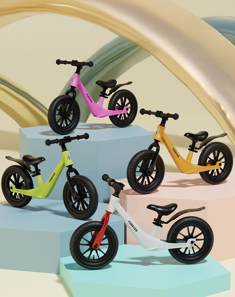 Bicicletta due in uno scorrevole senza pedali Forever Children's Balance 1-2-3-6 per bambini dai 5 agli 8 anni_voghion.com