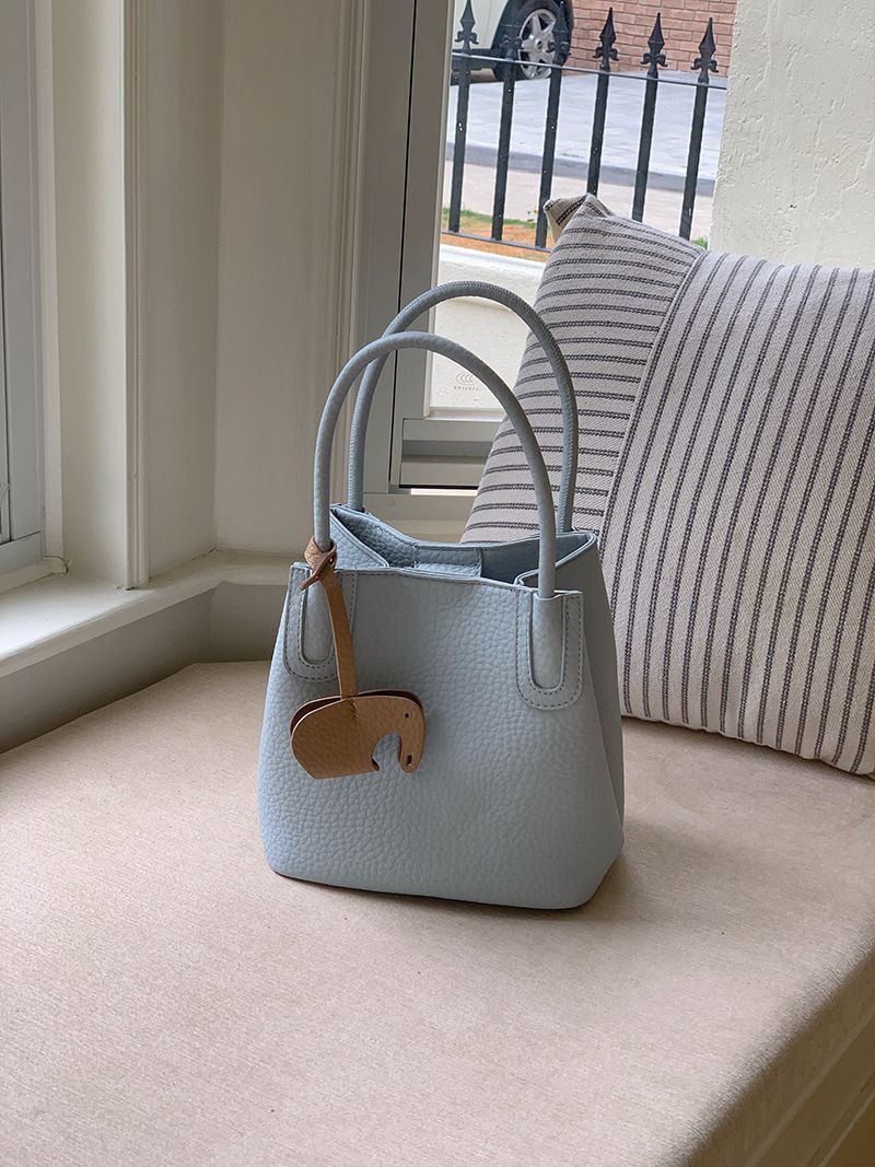 Women's Bucket Bag High Quality Large Capacity Bucket Bag Women's Senior Lazy Commuting Shoulder Crossbody Bag_voghion.com