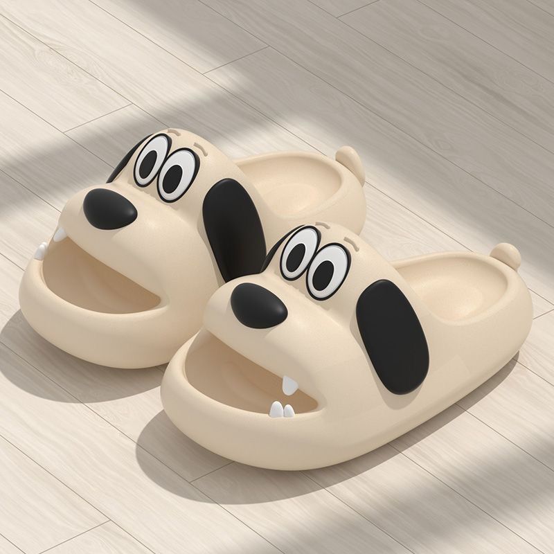 Coppia Bagno Donna Antiscivolo Estate Merda Sensazione Esterna Indossa Suola Spessa Pantofole Fresche per la Casa Uomo_voghion.com