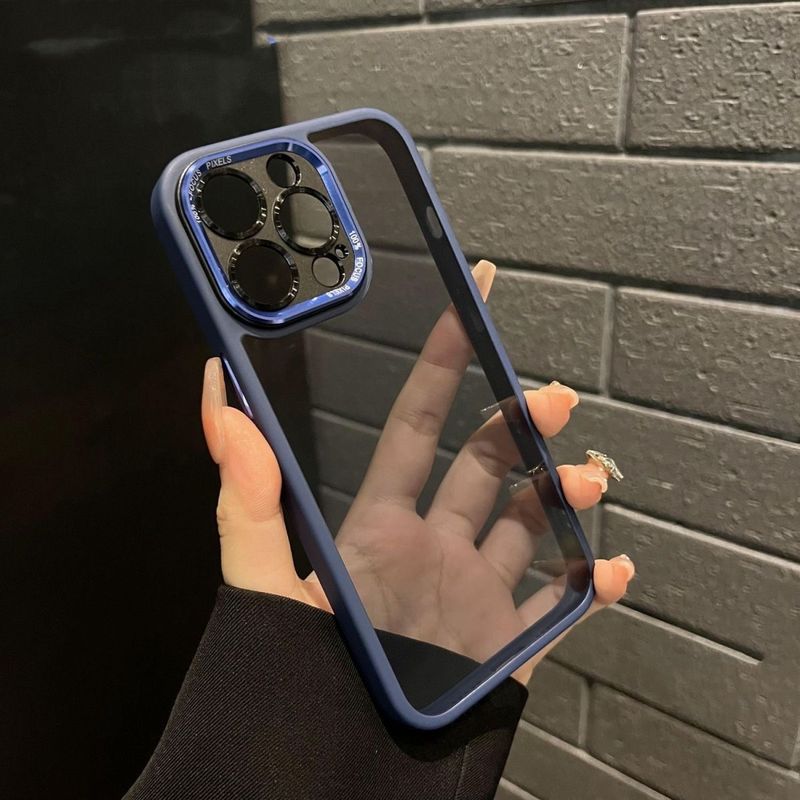 Zelen kovinski ovitek z ogledalom, odporen proti umazaniji in padcem za iPhone 13, moški in ženski model_voghion.com