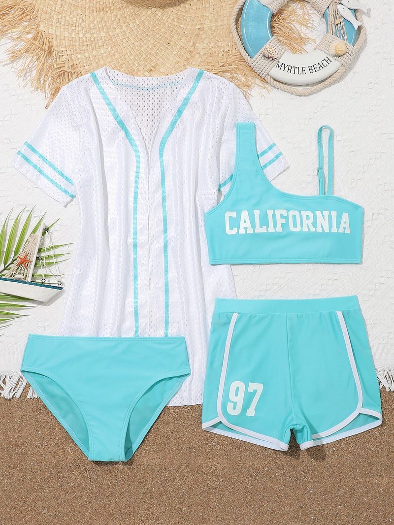 Boxer taille haute sexy pour femmes, pour grands enfants et filles, fabricants de maillots de bain bikini, vente en gros_voghion.com