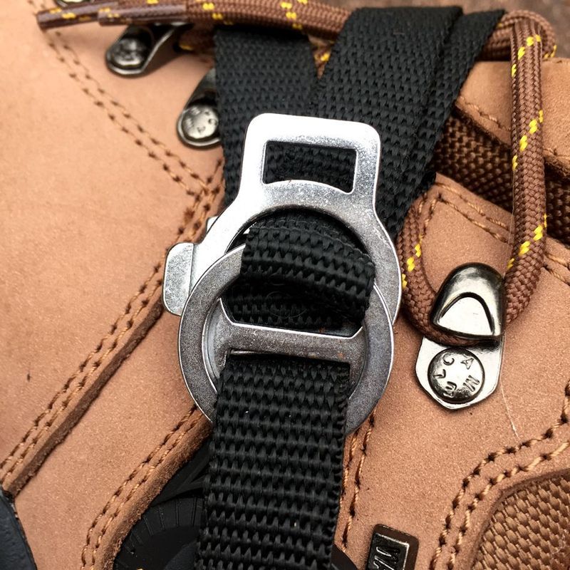Crampones de invierno nuevos de diez dientes, profesionales, para hielo, nieve, antideslizantes, para exteriores, escalada, hielo, crampones de 10 dientes_voghion.com