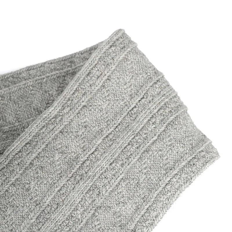 1 pár dámských punčoch, dívčí nad kolena, dlouhé, nad stehna, plus size, ponožky nad kolena, pletené, teplé vlněné punčochy_voghion.com