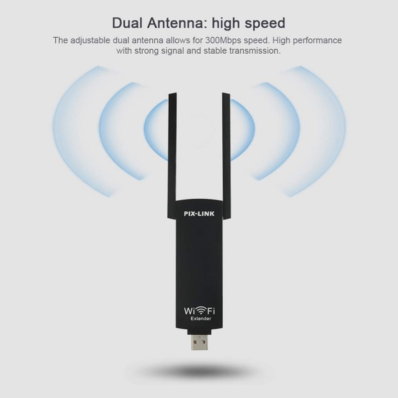 Xinweiqing 1 Set Einfach einzurichtende tägliche Vernetzung USB-Schnittstelle Universal-WLAN-Extender für das Büro_voghion.com