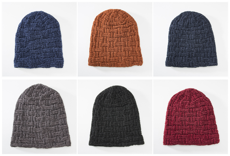 Cappello lavorato a maglia al chiaro di luna da sci all'aperto con pullover in ciniglia da uomo e da donna in velluto ispessito a doppio strato invernale_voghion.com