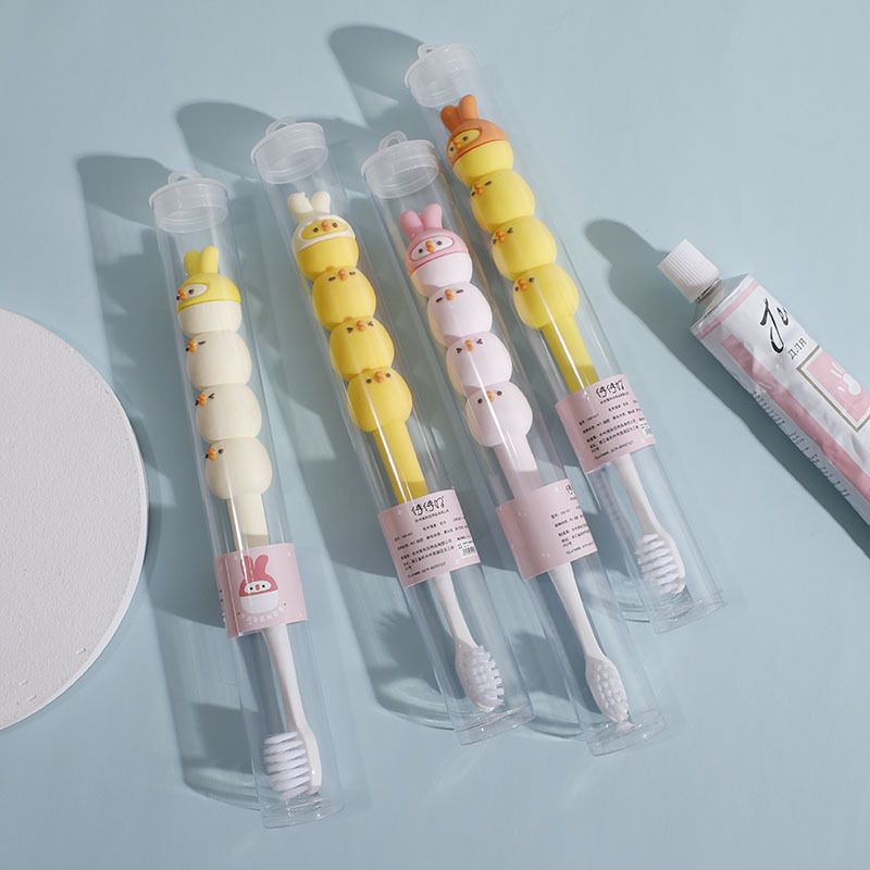 Brosse à dents portable à grande tête pour adulte, brosse à dents ultra-fine à poils souples, paquet individuel, adaptée aux parents et aux enfants_voghion.com