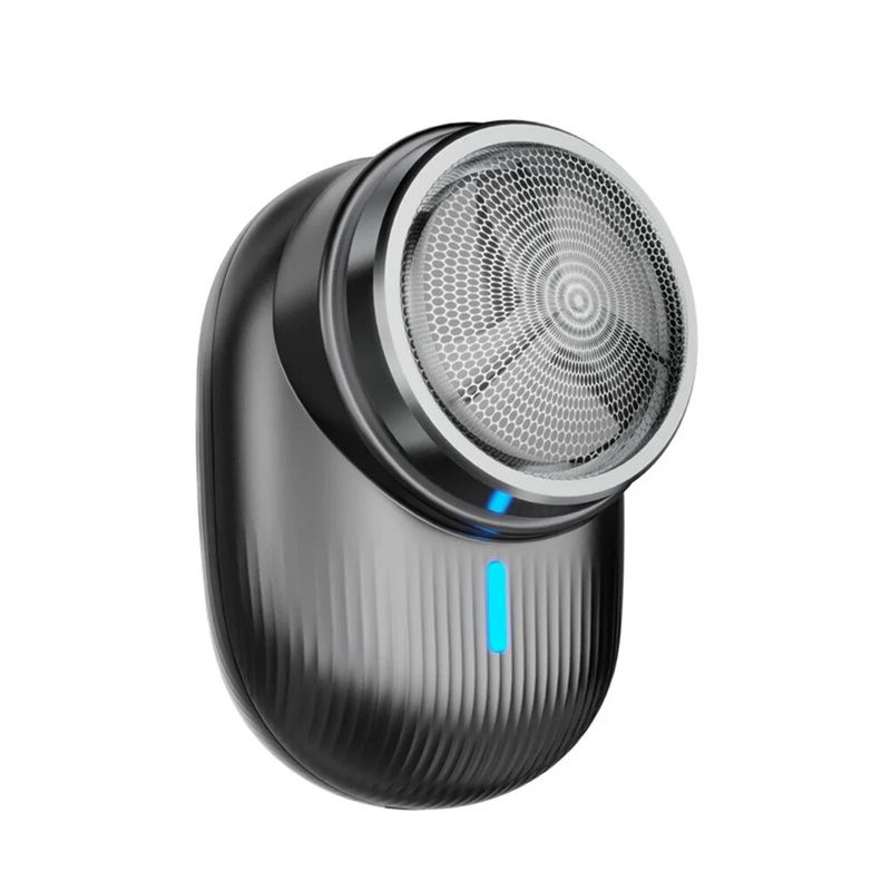 Mini przenośna elektryczna golarka nóż akcesoria USB akumulatorowa strzyżenie włosów hine dla mężczyzn kemping podróż_voghion.com
