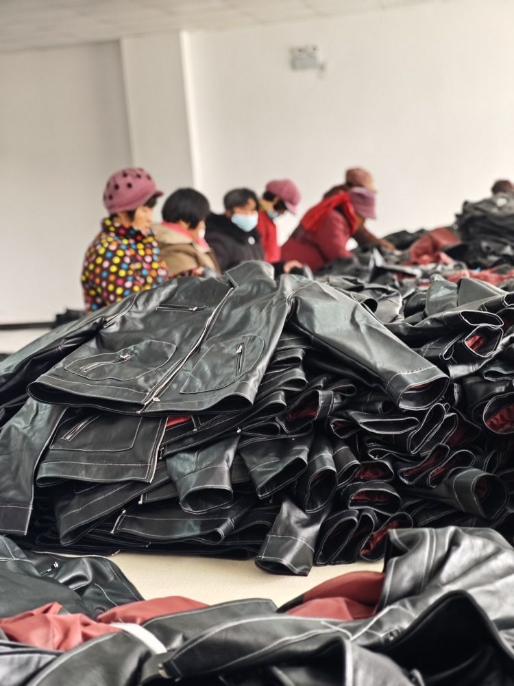 Women's Clothing Retro PU Leather Short Motorcycle Jacket For Women Autumn And Winter New Loose Leather Lapel Jacket_voghion.com