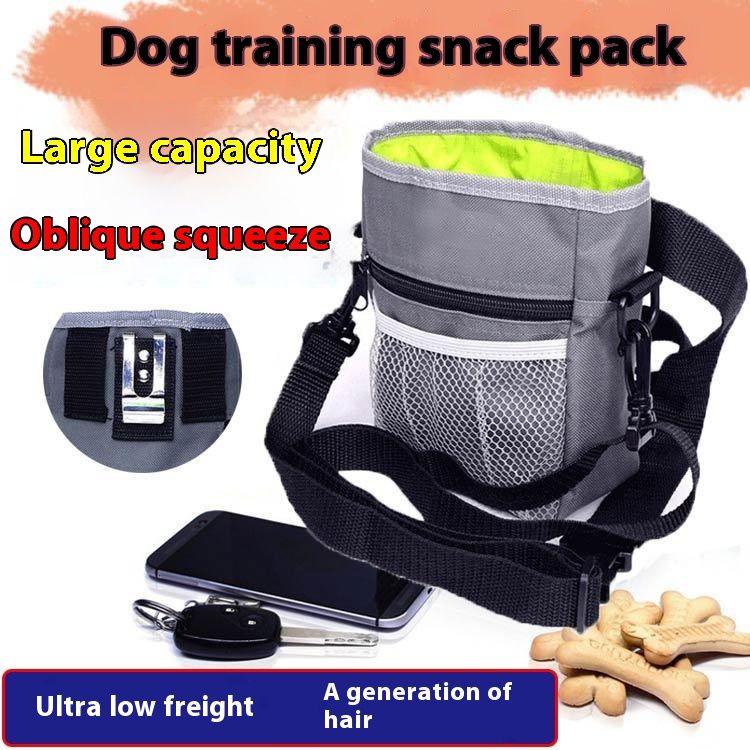 Advanced pet waist with belt, portable outdoor training snack bag, dog food bag_voghion.com