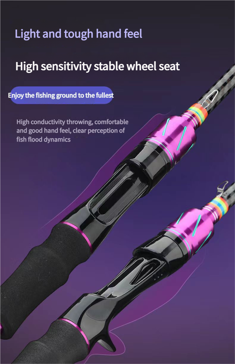 Lure Complete With Baitcasting Spinning Reel Carbon Long Casting Snakehead Fish Mouth Rod Beginner Set_voghion.com