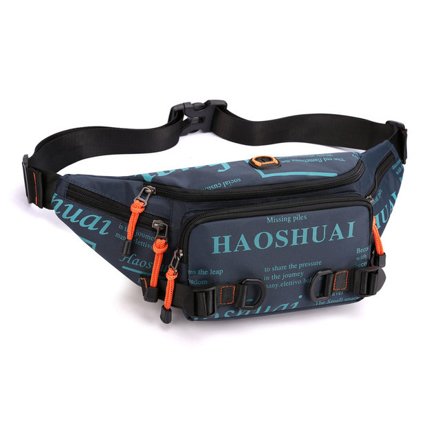 Marsupio da uomo in nylon con marsupio da corsa, impermeabile, multiuso, da viaggio, per uomo, con marsupio, marsupio_voghion.com