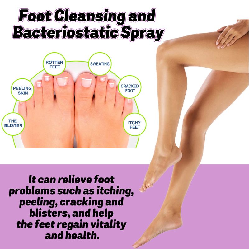 Ximonth care to relieve foot odor sweat, feet, fade odor, stop itching, and clean feet spray_voghion.com