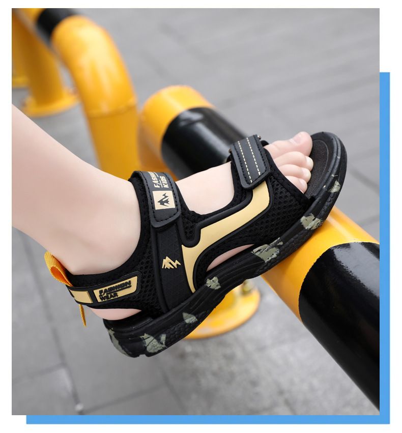 Children's Shoes New Style Medium And Large Children Summer Baby Children Non Slip Soft Bottom Beach Shoes_voghion.com