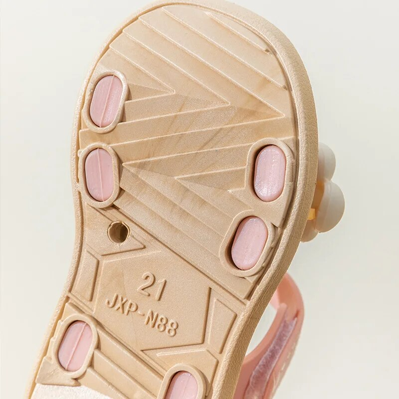 2024 nuove pantofole per bambini estate ragazze e ragazzi bagno casa scarpe da spiaggia antiscivolo sandali per bambini con suola morbida_voghion.com
