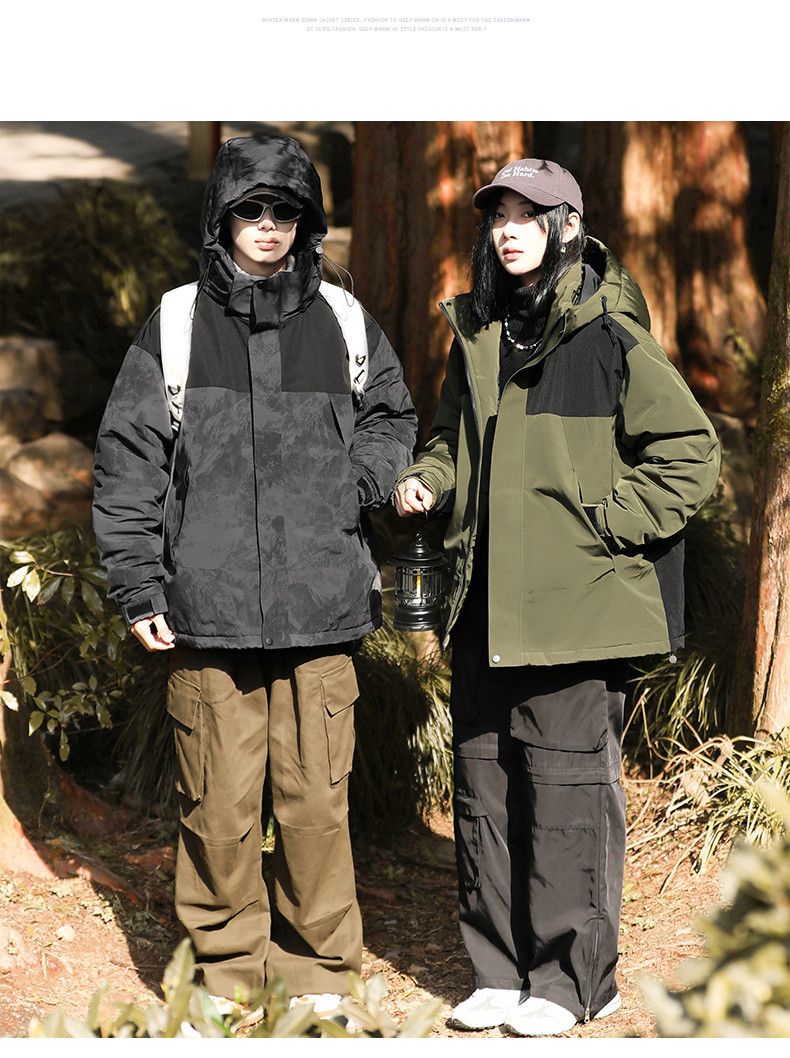 Neue National Standard 90 Weiße Entendaunenjacke für Herren, Winter, dick gefüttert, warm und kältebeständig, Outdoor_voghion.com