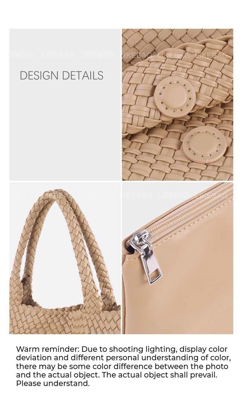 Borsa a mano, nuova borsa composita di alta qualità intrecciata a mano, borsa a tracolla extra-large, disponibile in vari colori._voghion.com