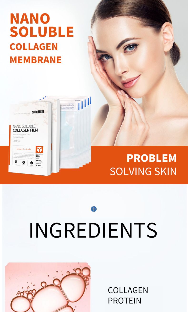 Bsncpley Hot Selling Hydrolyzed Collagen Instant Facial Mask Nano Instant Filler Water-soluble Moisturizing Brightening Skin Tone_voghion.com