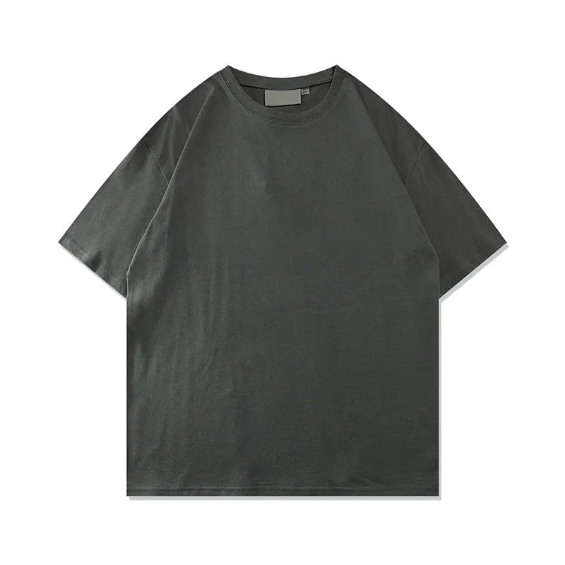 Mens Designer Clothes T Shirts dresses Homme Blanc Tee Chest Letter Laminated 100% Pure Cotton Print Short Sleeve High_voghion.com