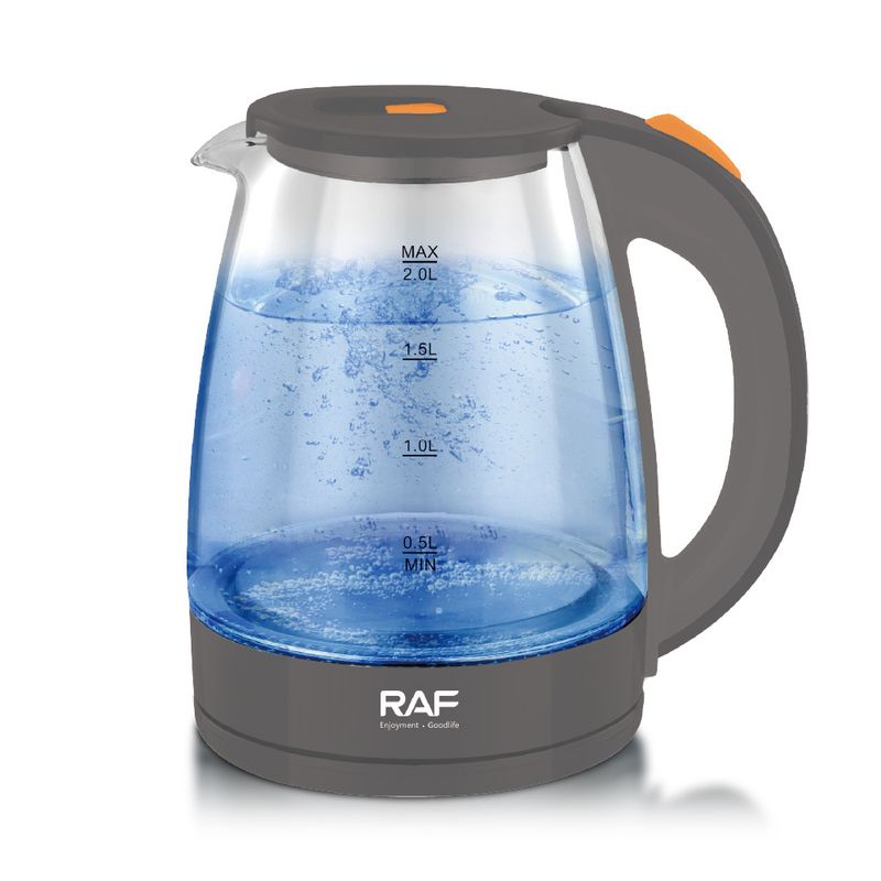 RAF Grenzüberschreitender europäischer Standard Glas Home Elektrischer Wasserkocher mit automatischer Abschaltung Gesundheit Großhandel R.7201_voghion.com