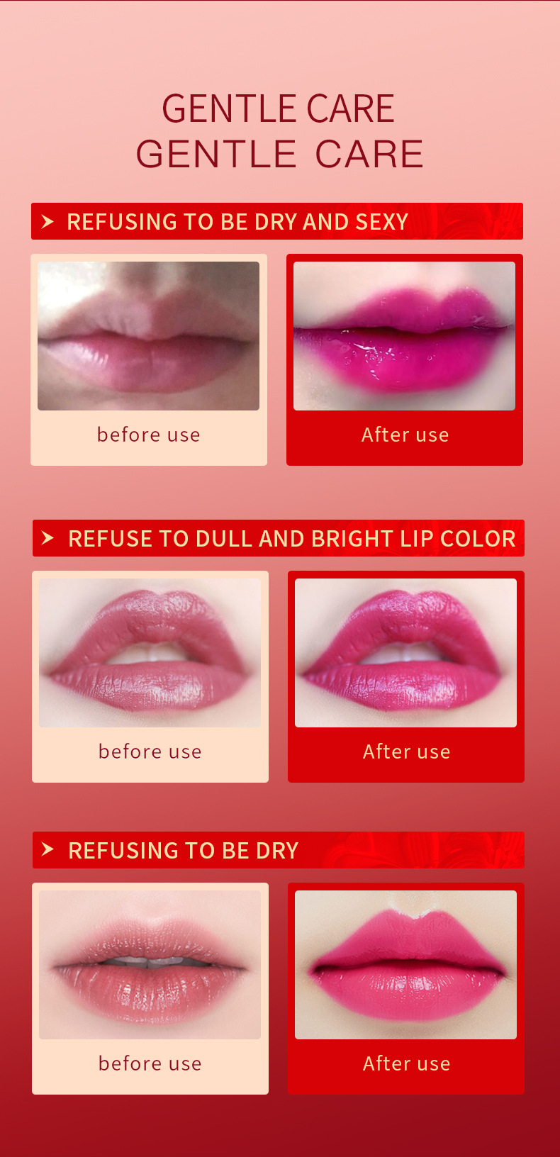 New YANQINA Blue Fairy Lipstick Warm Gradient Thousand Person Thousand Color Hold Makeup Color Display Non Stick Cup Lipstick_voghion.com