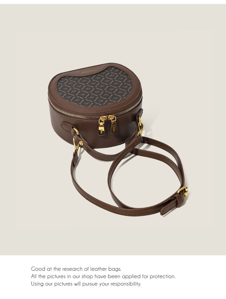 Borsa a tracolla da donna piccola borsa rotonda stampata vintage 2023 borsa a tracolla nuova moda_voghion.com