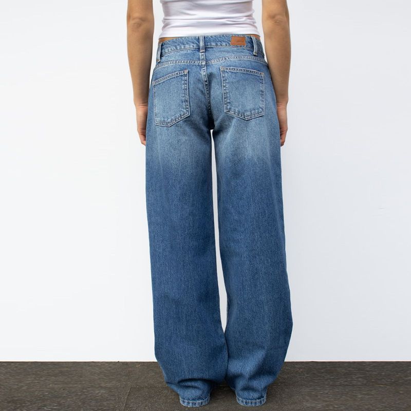 Jeans versatili a vita alta, larghi e drappeggiati, lavati, retrò, dritti, da donna_voghion.com