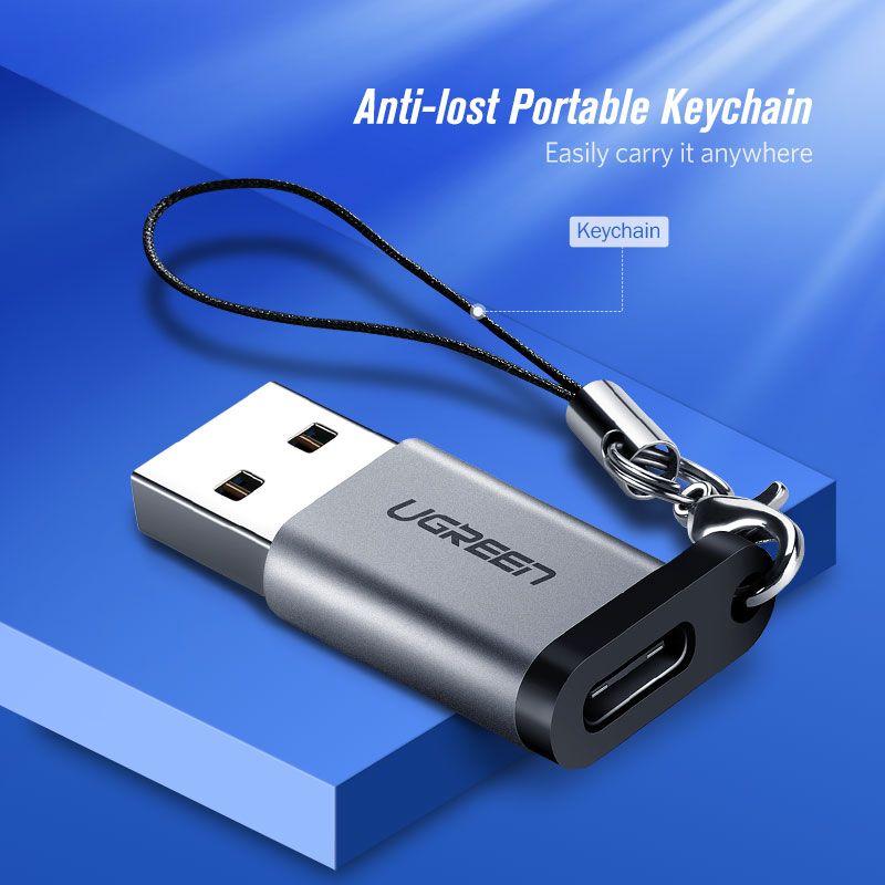 USB C típusú adapter USB 3.0 apa - USB 3.1 C típusú anya USB C adapter PC-hez, laptophoz, Samsunghoz, Huawei fülhallgatóhoz, USB adapter_voghion.com