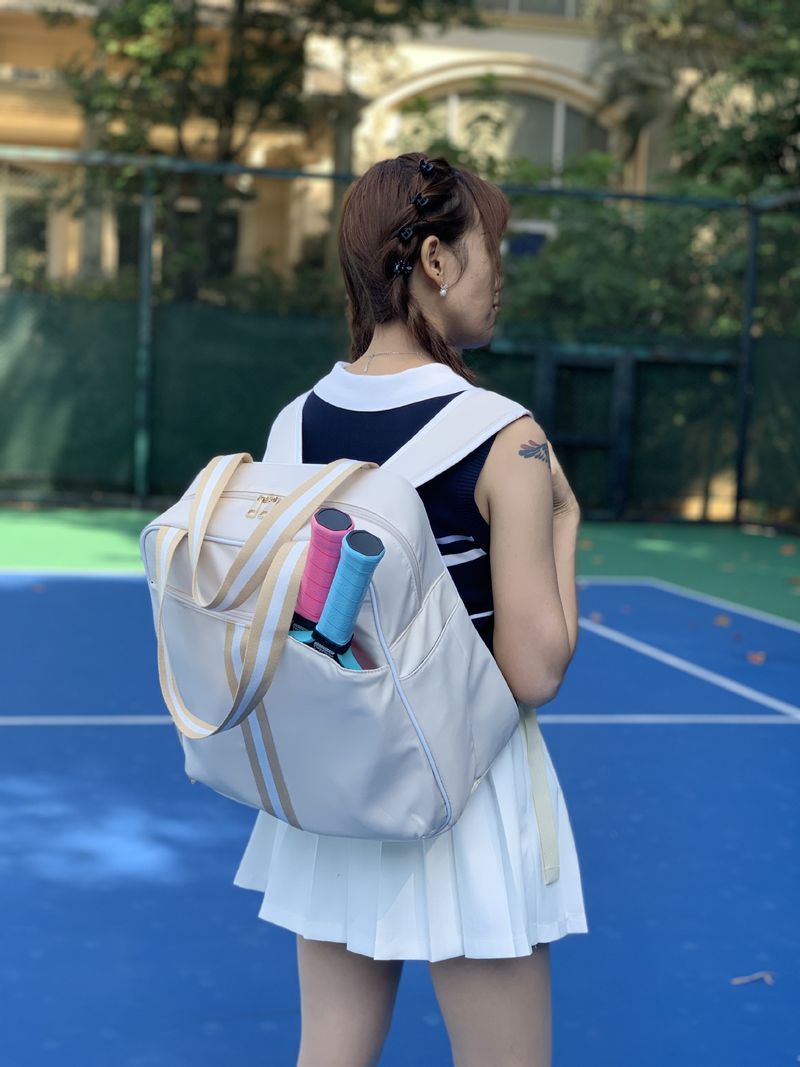 New Handheld Pickleball Outdoor Portable Double Shoulder Badminton Racket Bag Tennis Equipment Backpack_voghion.com