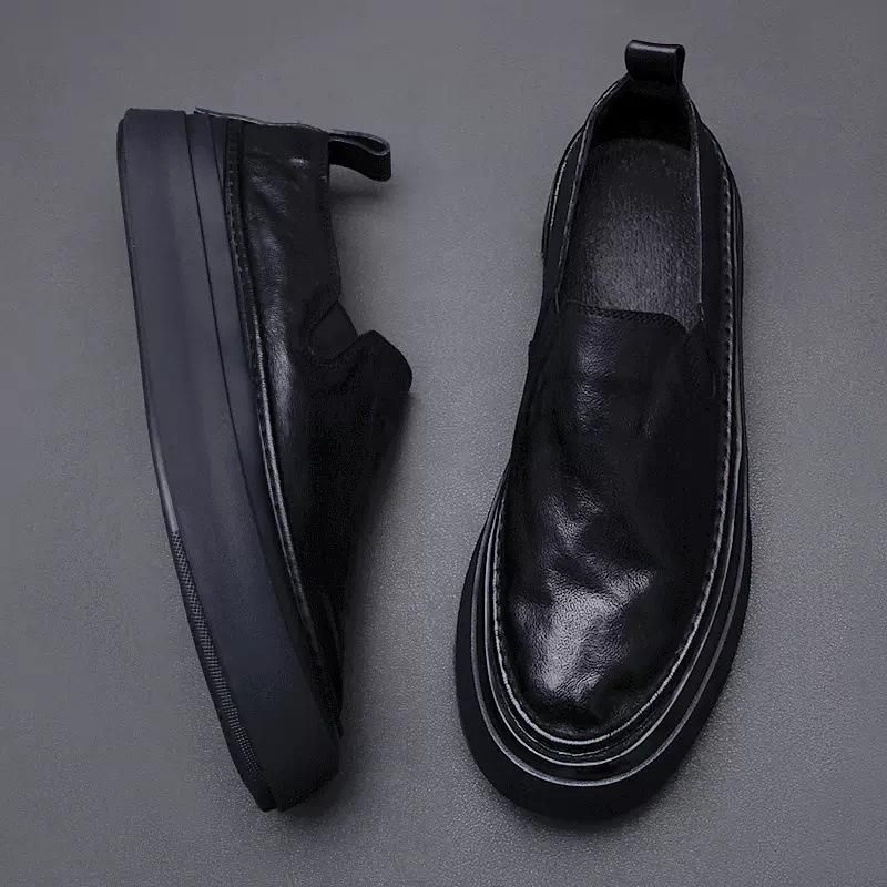 Scarpe casual traspiranti in pelle One Step da uomo, originali Lefu Trendy Korean Edition, 2025_voghion.com