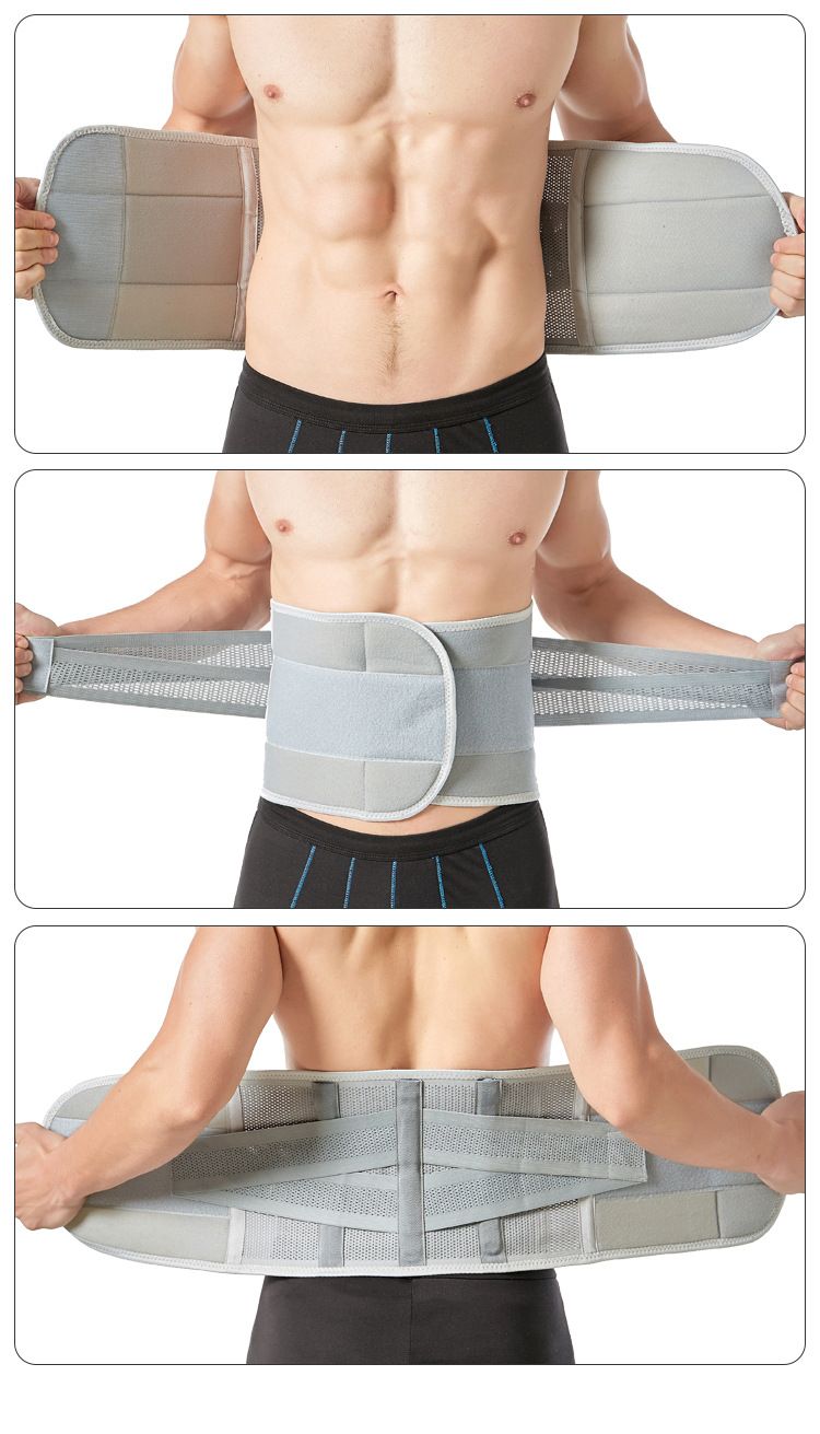 Hot Selling Sports Soft Bone Running Basketball Unisex Compression Waist Support Belt_voghion.com
