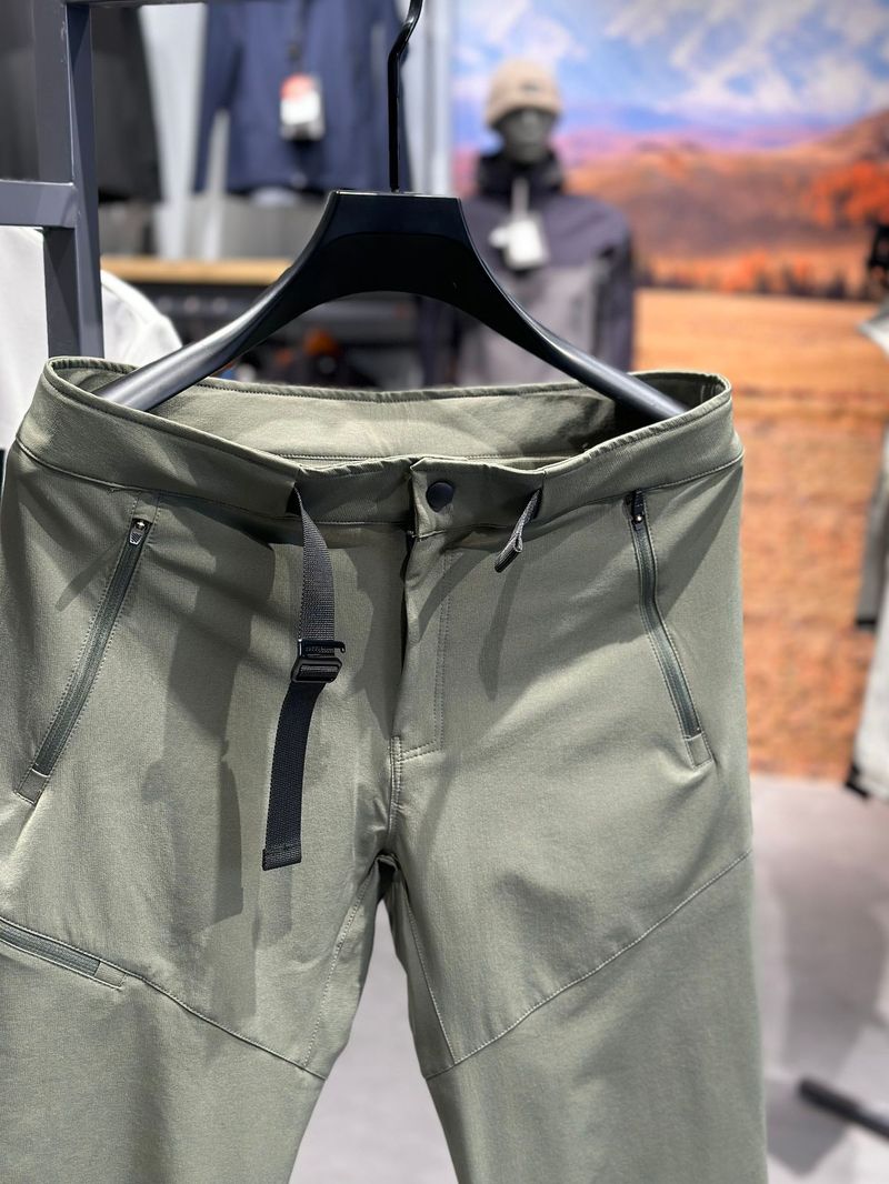Herrkläder dimensionell skräddarsydda utomhussporter snabbtorkande mjuka skal arbetskläder casualbyxor_voghion.com