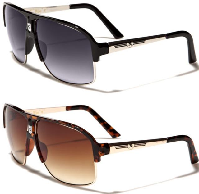 CLASSIC BLACK BROWN POLARIZED SUNGLASSES RETRO VINTAGE DRIVING MENS LADIES WOMEN_voghion.com