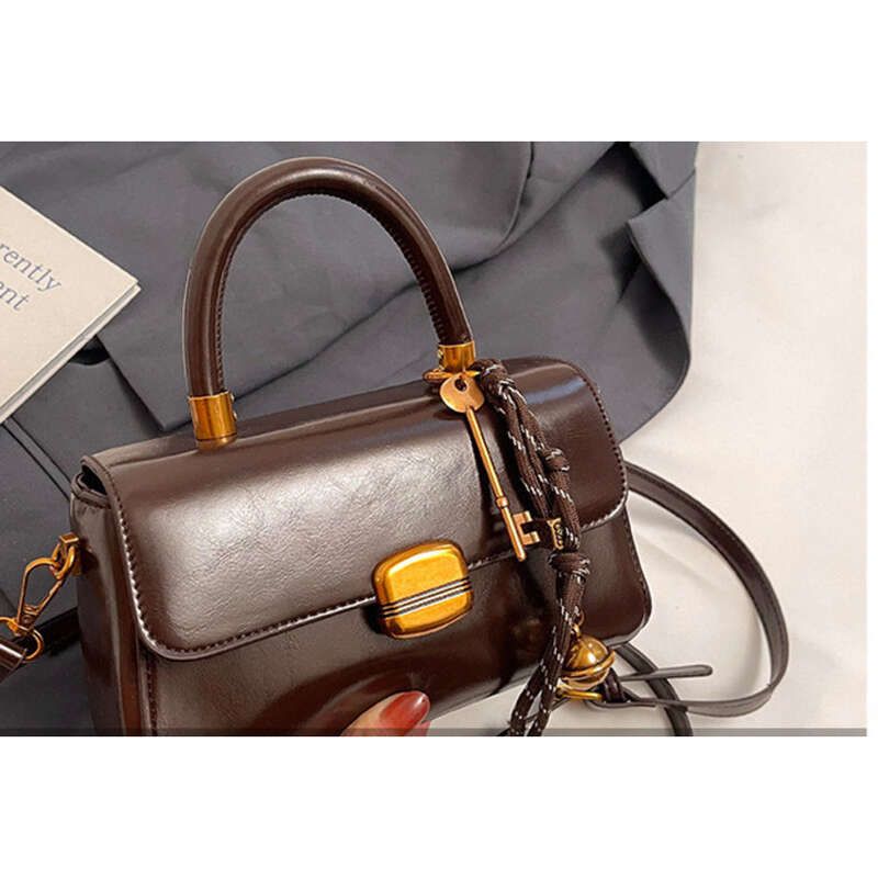 Korean High-end Ladies Handbag 2025 New Fall And Winter Hundred Bag Fashion Handbag Small Square Bag_voghion.com