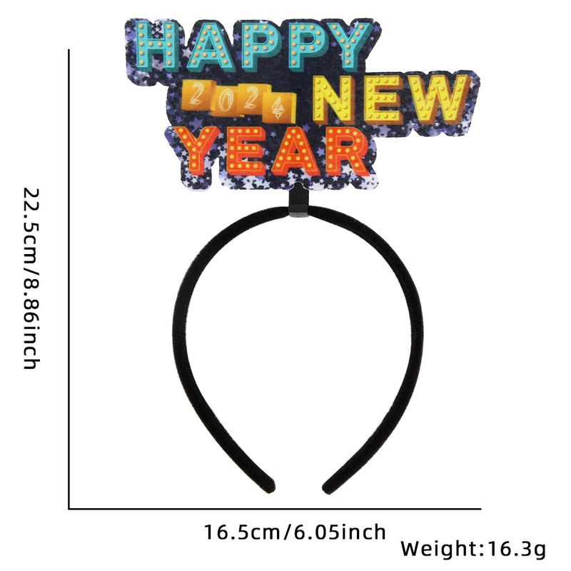 Nyttårspannebånd 2024 Nyttårstema Festdekorasjoner GODT NYTT ÅR Jul Nyttårspannebånd Kles ut_voghion.com