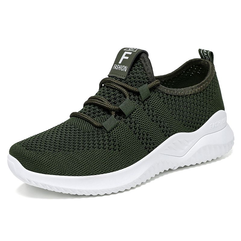 Damen Große Damenschuhe Damen Freizeitschuhe Atmungsaktive Fly-woven Einzelschuhe Sneakers Damen_voghion.com