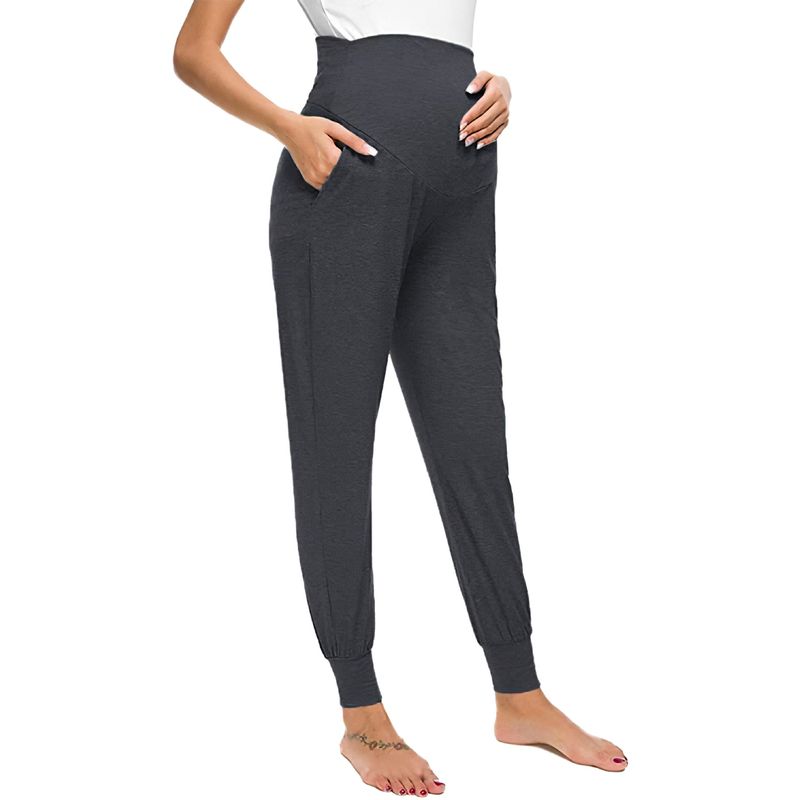 Family matching women's maternity pants_voghion.com