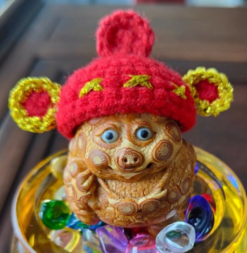 Mini Handgefertigte Gestrickte Meerschweinchen Kleine Maus Mütze Geeignet Für Schlange Haustier Eidechse Hamster Bartagame_voghion.com