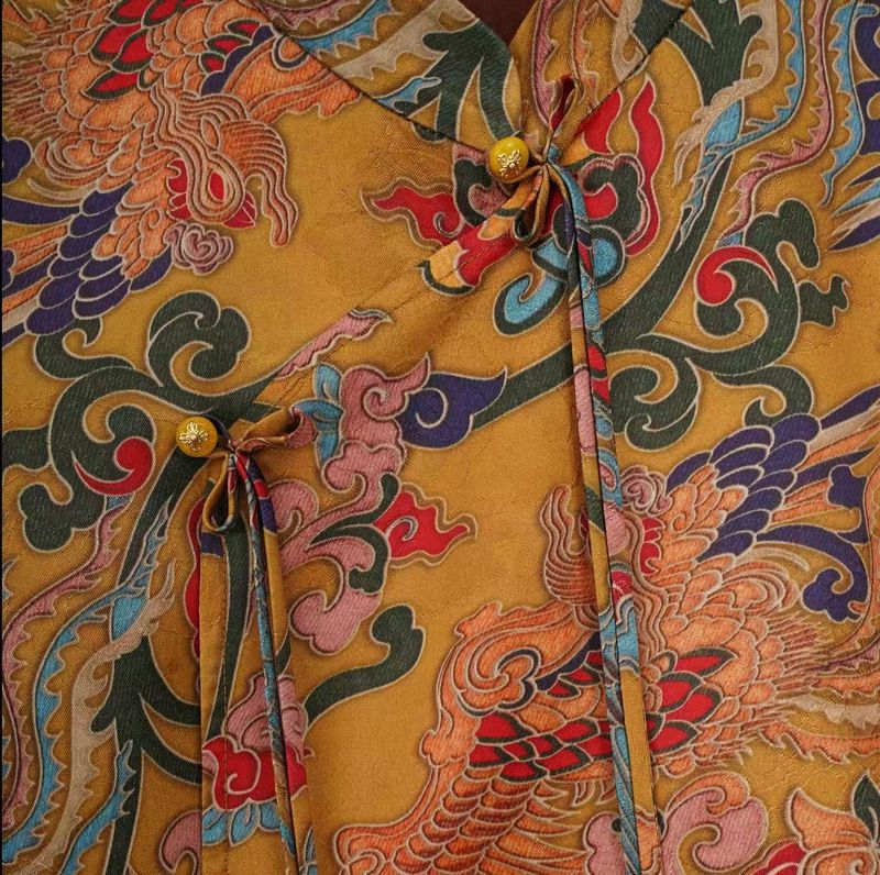 Schickes GraceChic GraceChic GraceChic Jacquard-Hemd im chinesischen Stil für Damen Sommer 2025 Neues europäisches Bestseller-Hemd in Übergröße mit figurformendem Effekt_voghion.com