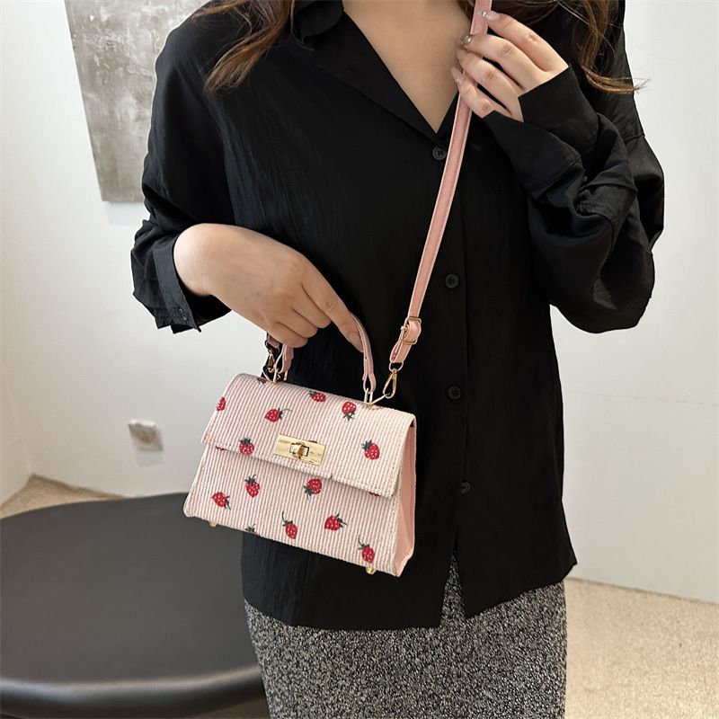 Trendy Spring/Summer New Shoulder Fashion 2025 Simple And Elegant Casual Textured Crossbody Small Square Bag For Women_voghion.com