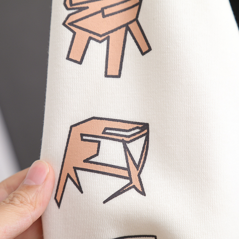 Jungenmantel Frühling und Herbst Kinder hübsche Fried Street Baseballjacke Modisches Oberteil_voghion.com