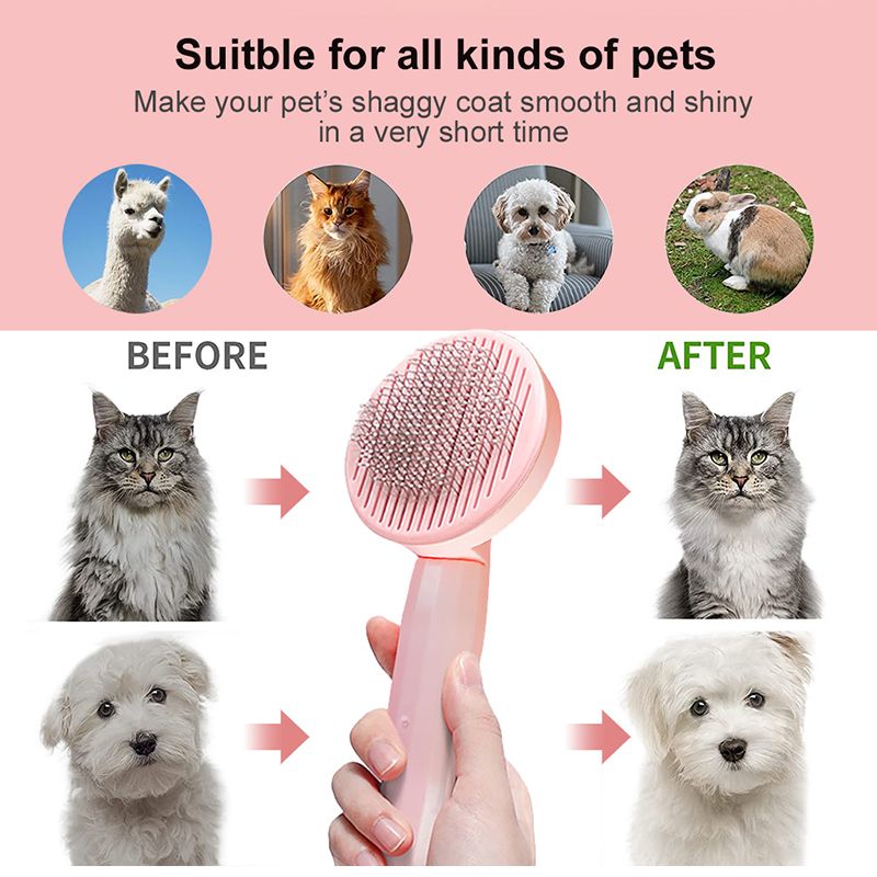 Plastic Cat Brush By PawParty Store_voghion.com
