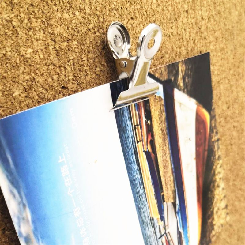 Kreativer Reißzweckenclip aus Metall direkt ab Werk, Roségold/Schwarz, optionaler Reißzweckenclip aus Metall_voghion.com