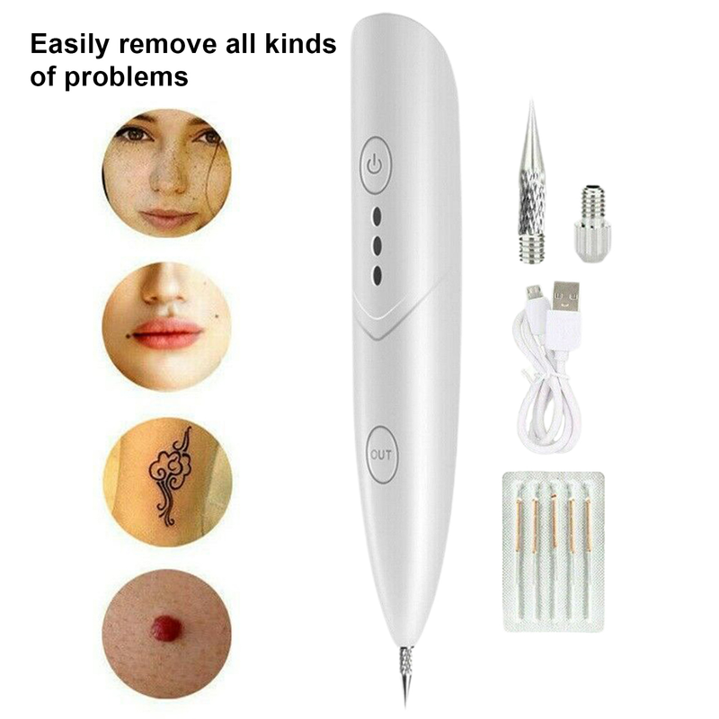 Hislaves 1 Juego de removedor de marcas en la piel láser Plasma multifunción portátil removedor de manchas oscuras herramienta pluma equipo de belleza_voghion.com