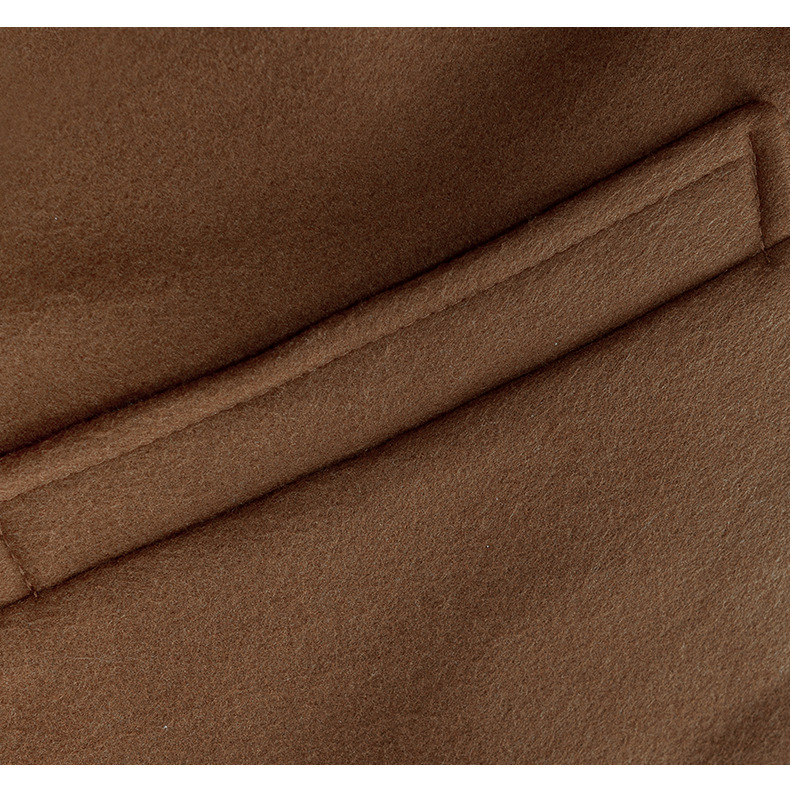 Men's long woolen coat extra long over the knee coat_voghion.com