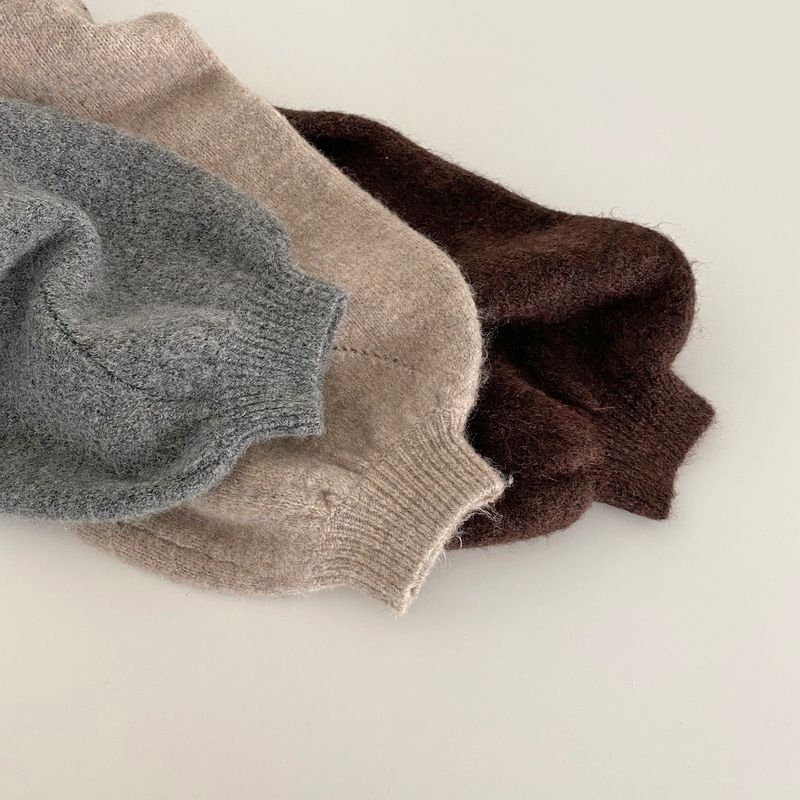 Paresseux Style surdimensionné Femme hauts pullover bureau dame doux à manches longues automne 2023 OL chaud Chic femmes tricots chandails_voghion.com