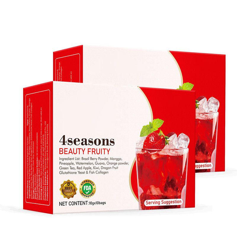 2 Stück zusammen verpackt, grenzüberschreitendes Exportpulver 100 g Cranberry-Frucht- und Gemüsemischung_voghion.com