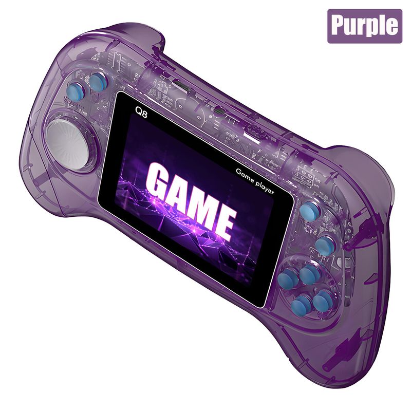 Console de jeu portable rétro avec écran LCD de 3 pouces et plus de 800 jeux intégrés. *_voghion.com