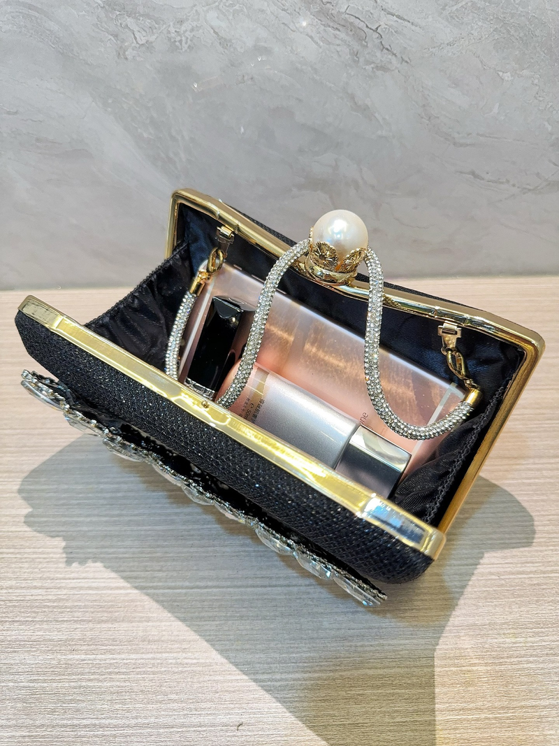Sac à main en verre et diamant pour robe KTV de célébrité de mariage, sac de soirée et de Banquet, nouvelle collection_voghion.com